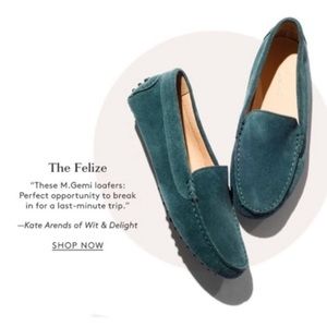 M.Gemi Felize loafer pine green size 39